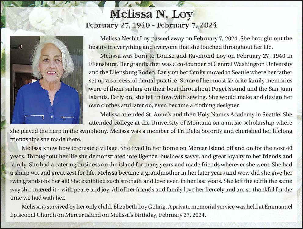 Melissa N. Loy | Obituary