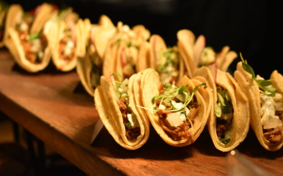 Tacos from the Mariners Food Preview Event. Ben Ray / The Reporter