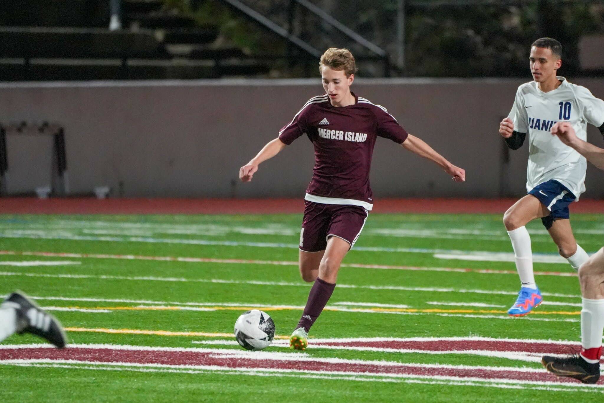 Mercer Island High School senior captain JP Headrick. Courtesy photo