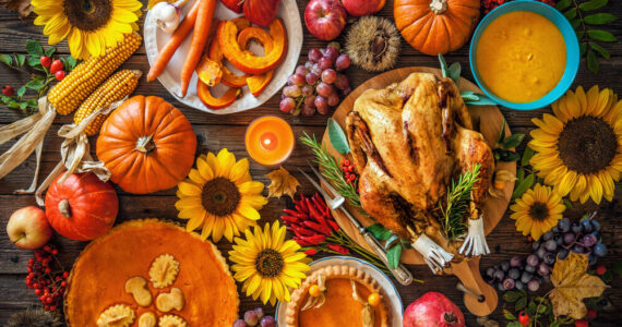 Thanksgiving dinner table. (Courtesy photo)