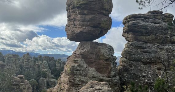 Chiricahua National Monument’s Pinnacle Balanced Rock. Photo by Shlomo Freiman