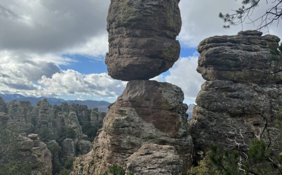 Chiricahua National Monument’s Pinnacle Balanced Rock. Photo by Shlomo Freiman