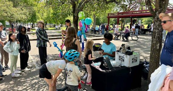 A scene from Mercer Island’s recent Juneteenth celebration. Photo courtesy of the Mercer Island School District
