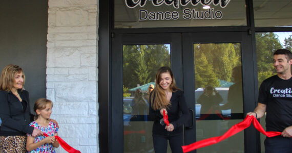 Creation Dance Studio hosted a ribbon cutting Aug. 28 at 8441 SE 68th St., Suite 110. Photo courtesy of Lauren Balousek