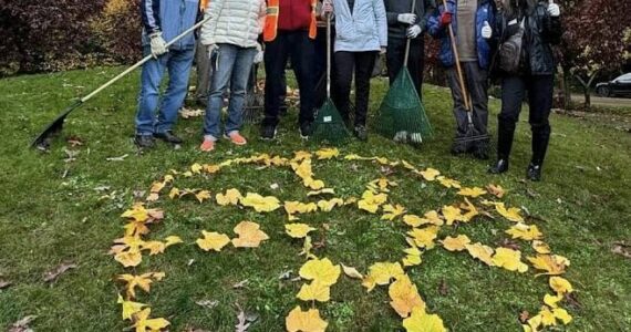 A scene from last year’s Rake and Roll at Rotary Park. Courtesy photo