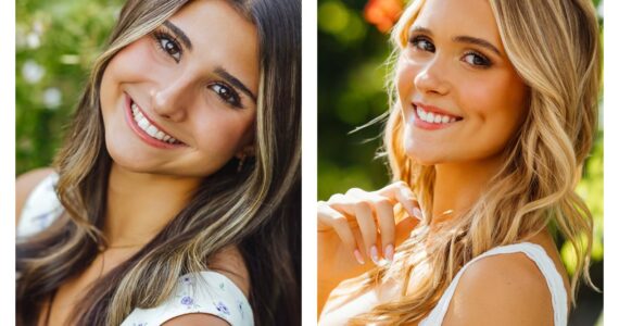 Editors of The MIHS Islander, pictured left to right: Lexi Krawiec and Julia Weisfield. Photos by Cassie Pepper