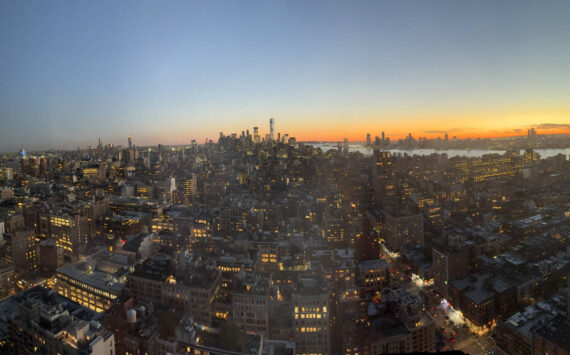 View from my hotel room. Photo by Mindy Stern