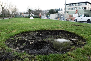 Several art pieces were stolen recently from the I-90 Outdoor Sculpture Park on Mercer Island.