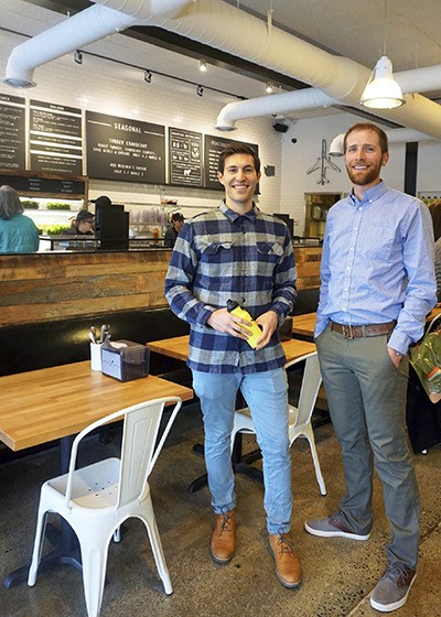 Homegrown founders Ben Friedman and Brad Gillis went to Mercer Island High School together.