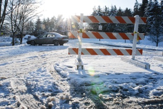 The recent series of snow storms brought over a foot of snow to Mercer Island.