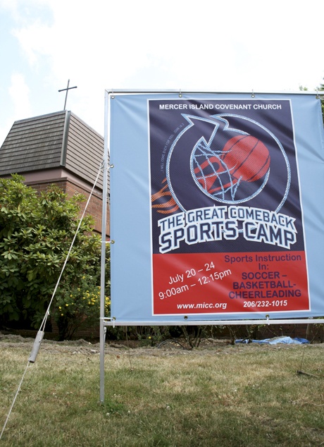 The Covenant Church is hosting a Bible sports camp in two weeks.