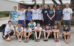 The Rain City Water Polo U14 boys team finished in eighth place at the Junior Olympics.