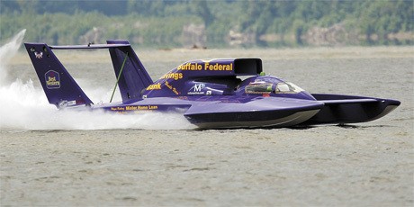 The Superior Racing unlimited hydro boat