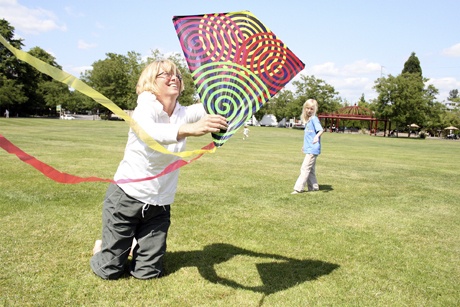 Shelly Stoops and her daughter
