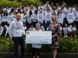 Lakeridge Principal Andy LaBadie (front