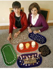 Myra Rothenburg (left)