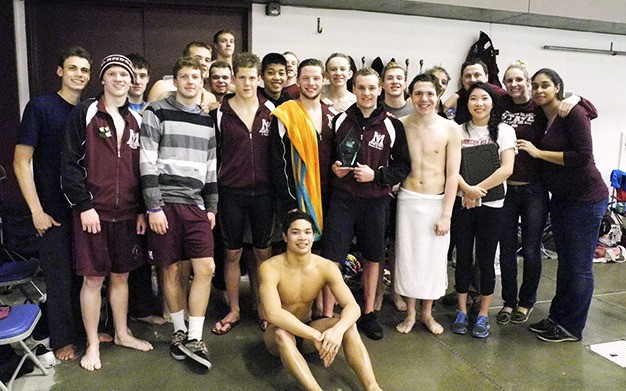 The Mercer Island swim and dive team took home the Sea-King District 2 title Saturday