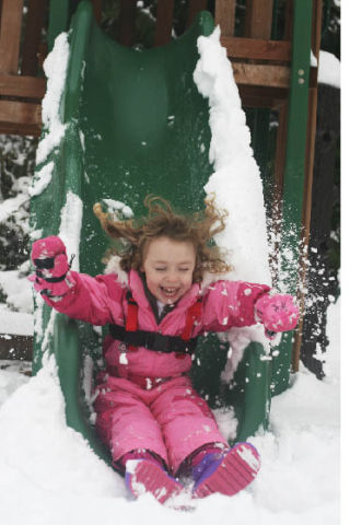 Island resident Susan Mattison snapped this photo of her daughter