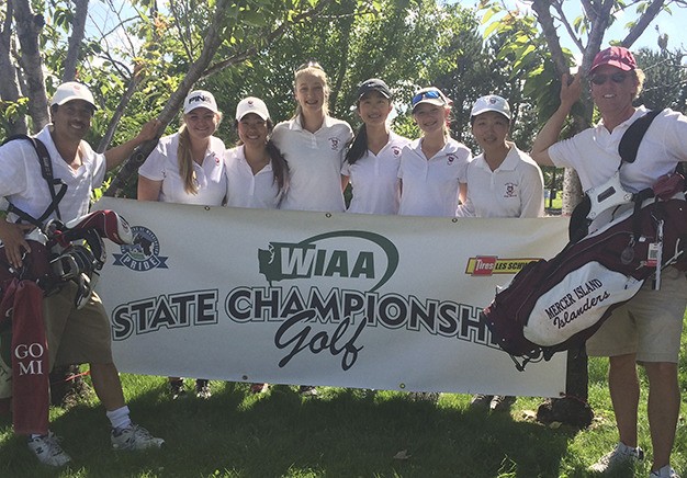 Mercer Island girls golf qualified five of its six state competitors to the final round of the 3A state tournament.