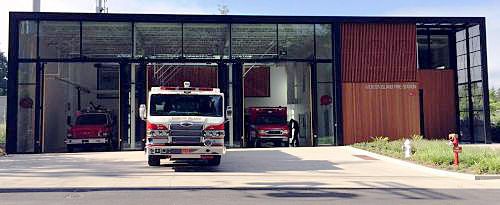 The South-end fire station opened for service on June 11.