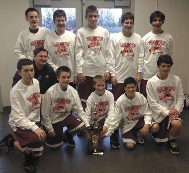 The Mercer Island eighth grade Cascade basketball team recently won the Mount Si Wildcat Classic basketball tournament.