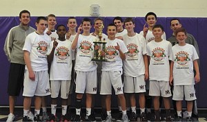 The Mercer Island eighth grade ETL team won the district championship in March.