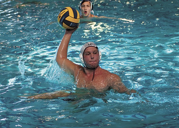 Mercer Island senior Sam Peterson looks for a pass during the Islanders trip to Oregon.