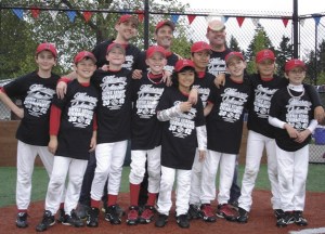 The Angels won the Mercer Island Little League coast division championships.