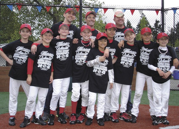 The Angels won the Mercer Island Little League coast division championships.