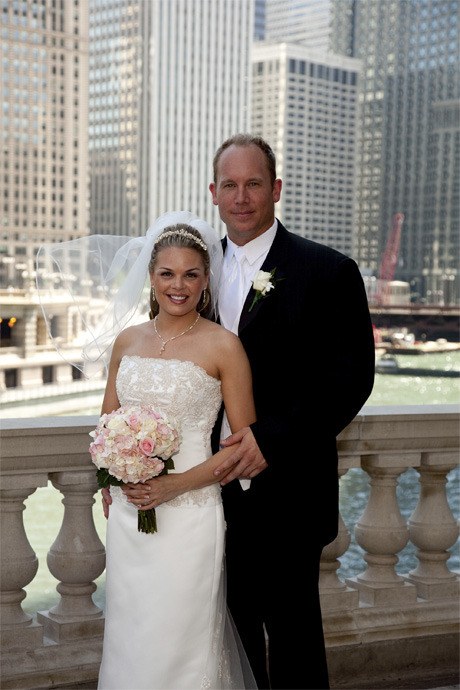 Lindsey Horler and Joshua Fauske