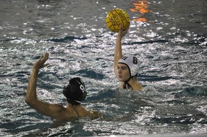 Nik Lacrampe looks to shoot at Rogers Pool during regional competition last weekend.