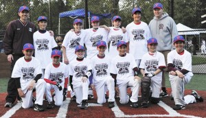 The Mercer Island Little League Majors Phillies team recently won the City Championship. The team includes: Carson Sandwith