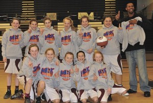 The sixth-grade maroon girls basketball team recently won the Snohomish Martin Luther King Jr. tournament.