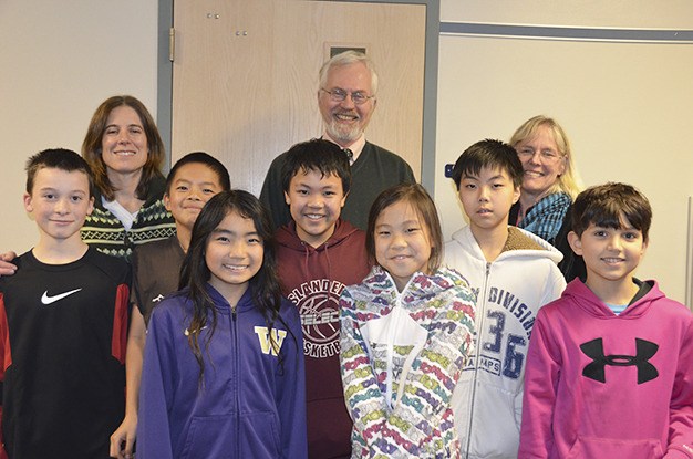 The ‘Nova Wolves’ took First Place in the Elementary Structure Team; the Tension Builds Challenge. They are Jake Chansky