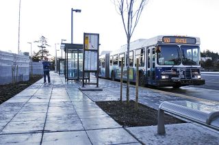 North Mercer Park and Ride opens at last