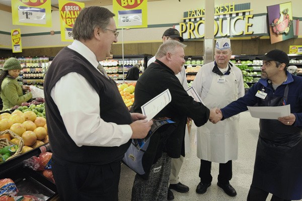 Store manager John Gillespie