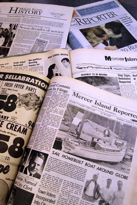A sampling of Reporter papers from the past.