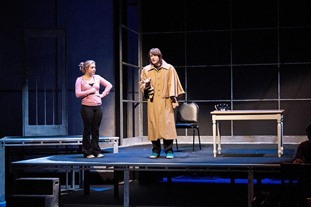 Adele Maxwell and Henry Asmus perform during “Caught in the Act”