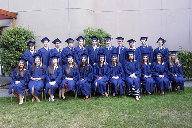 Northwest Yeshiva High School graduated 22 students on Monday