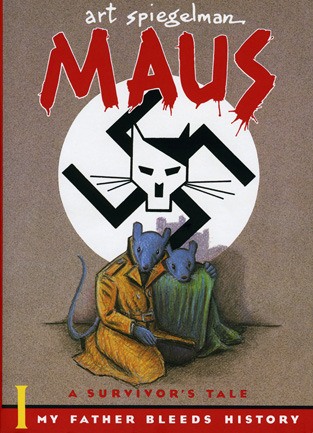 The cover of the graphic novel ‘Maus’ is one of two new books that was recently approved by the district for expanded use next year at Islander Middle School.
