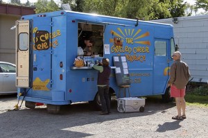 The Grilled Cheese Experience serves lunch on Wednesday