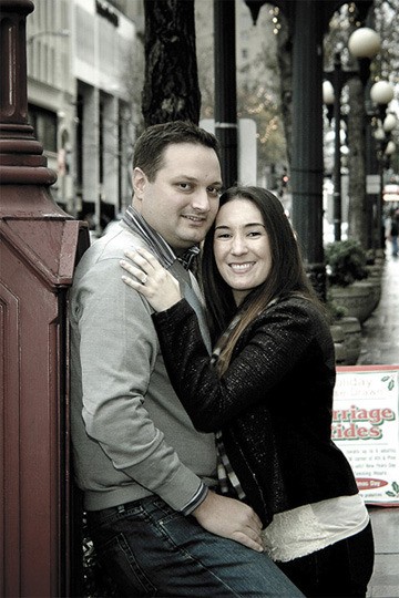 Dustin Grant and Amy Miller will be married this August.