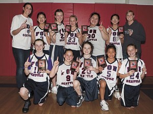 The Friends of Hoop team recently won the Best in the West tournament in Yakima.