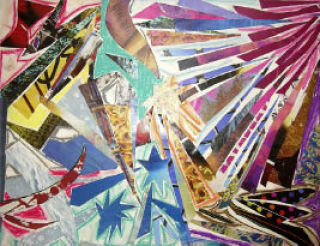 Kayla Mitchell’s   “Explosion in the Air” took first place in this year’s Reflections contest.  For more winning art