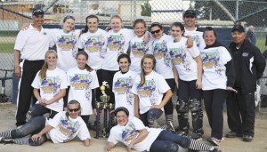 Mercer Island resident Morgan Peyou is a member of the Bellevue Blast 14U fastpitch team