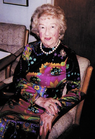 Mercer Island resident Gertrude Hollis is still painting at 96.