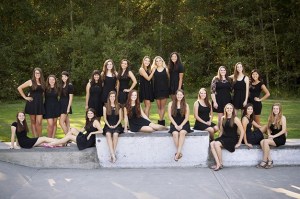 The Mercer Island National Charity League Class of 2015 are