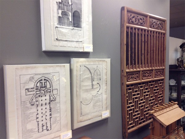 Clarke & Clarke has mounted an exhibit and sale at Haystack Antiques in Bellevue