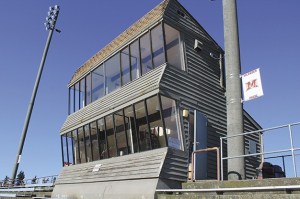 The current press box at MIHS is a safety concern for the district. The new press box and concessions stand would be built in time for the next football season.