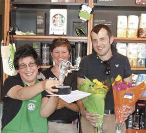 Teresa D’Ambrosio celebrates with store managers